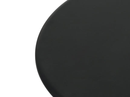 Levede Side Table Vintage End Round Black-1942353405662072836