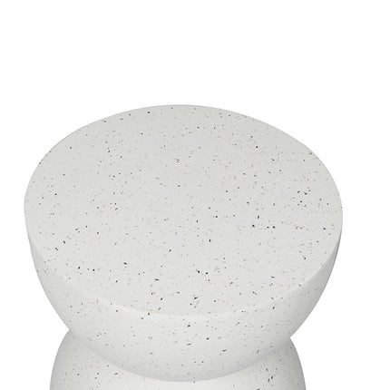 Levede Side Table Terrazzo Coffee Tables Beige-1942353404537999364