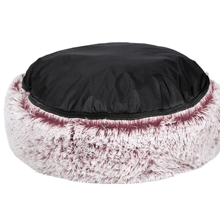 PaWz Pet Bed Cat Dog Donut Nest Calming XXL Pink XX-Large-1973193634752892932