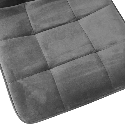 Levede 8x Dining Chairs Kitchen Velvet Grey-2006732723766562820