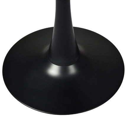 Levede 2x Round Bar Table Pub Tables Black-1942353410338721796