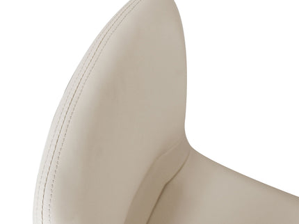 Levede Stackable Dining Chairs Kitchen Beige-1942353406484156420