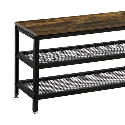 Levede 3-Tier Shoe Rack Bench 100cm-1973193843444682756