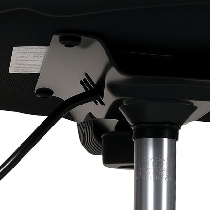 Levede Swivel Office Chair Ergonomic Stool Height Adjustable Footrest Backrest-2029334093073879044