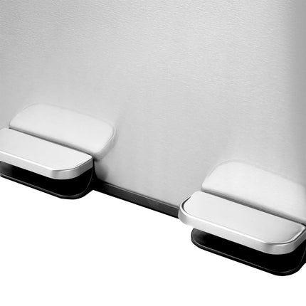 Toque 60L Pedal Bin Kitchen Waste Can Recycling Dustbin-2006733412920070148