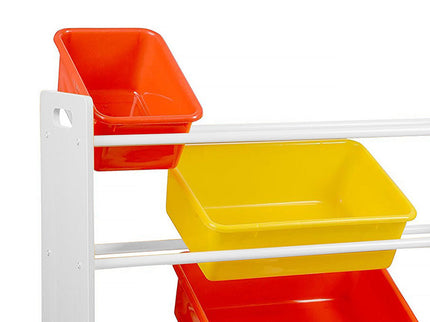 Levede 12Bins Kids Toy Box Bookshelf-1864184634259148804