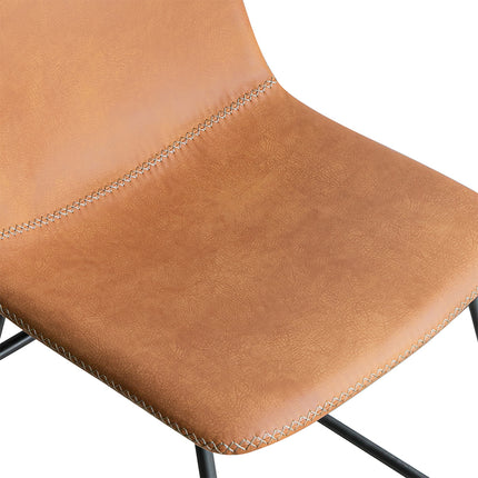 Levede 2x Dining Chairs Kitchen Table Brown-1975420498930176004
