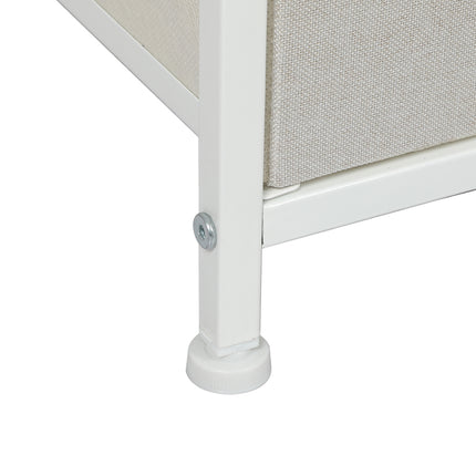 Levede Storage Cabinet Tower Chest Beige-1973194071895838724