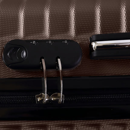 Slimbridge 20" Carry On Travel Luggage Coffee 20 inch-1973193935576764420