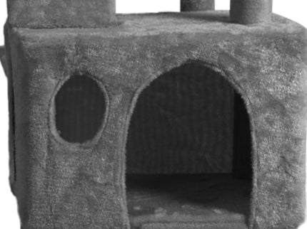 PaWz 184cm Cat Trees Scratching Post Grey-1910113147289735172