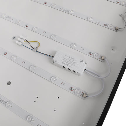 EMITTO 3-Colour Ultra-Thin 5CM LED Ceiling 90W Black-1975420421977280516