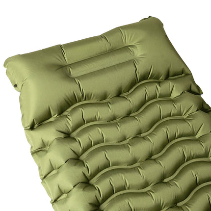 Mountview Camping Sleeping Pad Ultralight Inflatable Mattress Bed Pillow Hiking-2050059023172112388