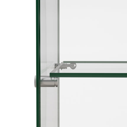 Stacked 169cm Tall Glass Display Cabinet 4 Tier-1973193459460345860
