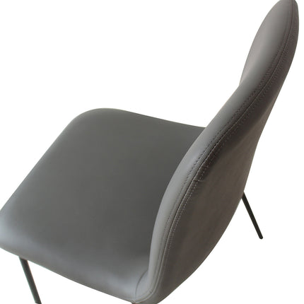 Levede Stackable Dining Chairs Kitchen Grey-1975420496312930308