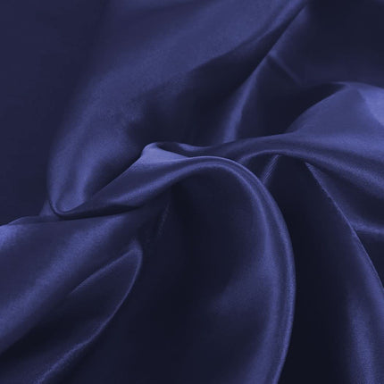 DreamZ Silky Satin Quilt Cover Set Bedspread Blue Super King-1954802917005463556