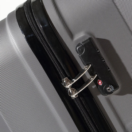 Slimbridge 20"24"28" 3PC Luggage Sets Dark Grey-1975420478650716164