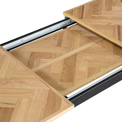 Levede Dining Table Extendable Rectangle Kitchen-1973193437897428996