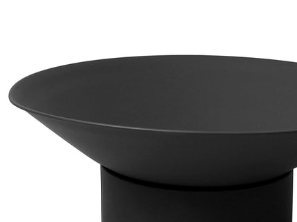Moyasu 2IN1 Fire Pit Bowl Fireplace Black-1864184486149885956