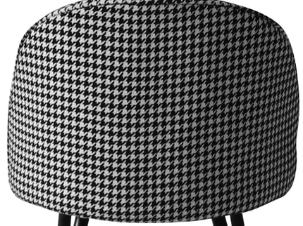 Levede 2x Dining Chairs Kitchen Cafe Black and White-1942353394387783684