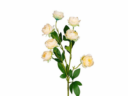 Lambu Artificial Flowers Silk Roses Yellow-1864184606488662020