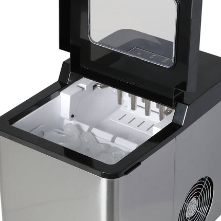 Spector Ice Maker Commercial 2.1L Portable Silver-1975420469045760004