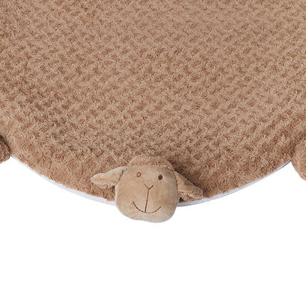 PaWz Pet Bed Cat Calming Beds Dog Squeaky L Tan Large-1975420449831653380
