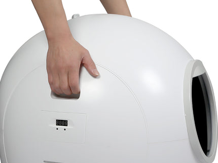 Pawz Self Cleaning Cat Litter Box Large Enclosed Toilet-1954802478600032260