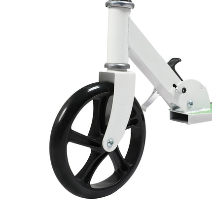 MONVELO Folding Scooter Dual Large Wheels White-1973193577207042052