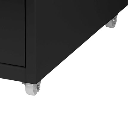 Levede 8 Drawer Office Cabinet Drawers Black-1973193873849192452