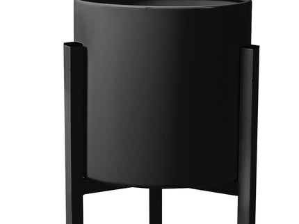 Levede Plant Stand Garden Planter Metal Black Large-1864184715309879300