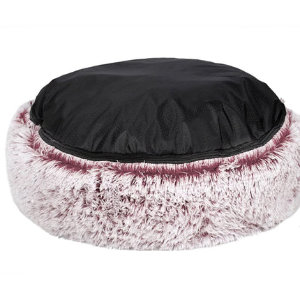 PaWz Pet Bed Cat Dog Donut Nest Calming L Pink Large-1954802517737082884
