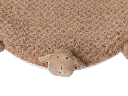 PaWz Pet Bed Cat Calming Bed Dog Squeaky M Tan Medium-1864184506739724292