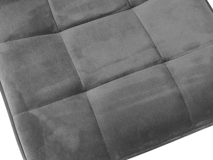 Levede 4x Dining Chairs Kitchen Velvet Grey-1942353398804385796