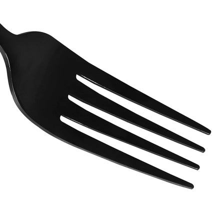 Stainless Steel Cutlery Set Travel Knife Black-1973193929255948292