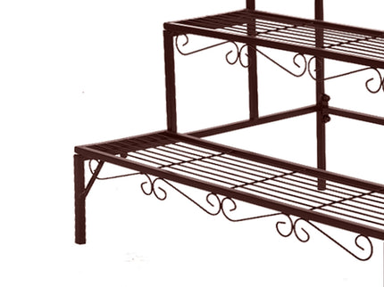 Levede Plant Stand 3 Tier Rectangle-1894516822007484420