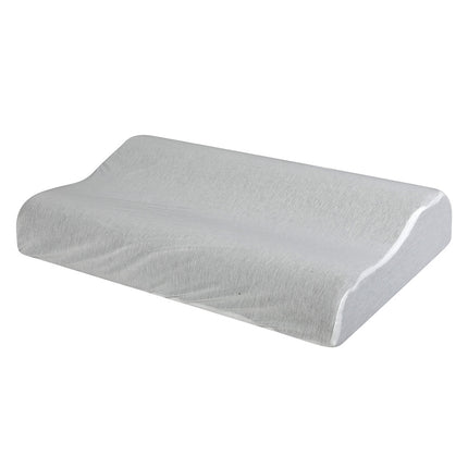 Dreamz Memory Pillow Supprt Shoulder FoamWhite Pillowcase-1954802476863590404