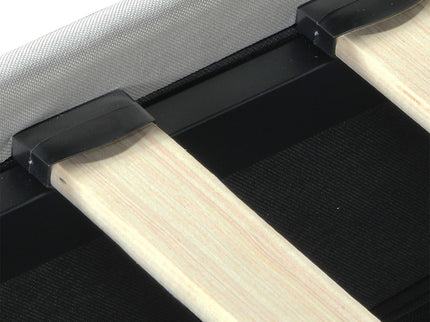 Levede Queen Bed Frame RGB LED PU 4 Drawer USB-1942353320156991492