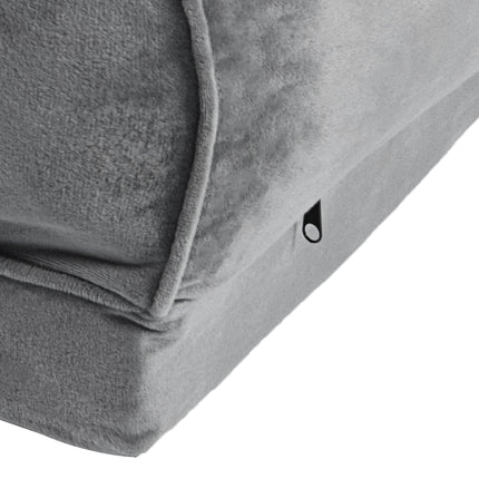 PaWz Pet Bed Sofa Dog Bedding Soft Warm XXL Cover Grey Cover XX-Large-1975420446065168388