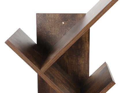 Levede Bookshelf Wooden Tree Bookcase-1910113287173967876