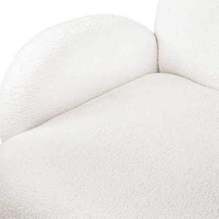 Levede Cloud Sofa 3 Seater Sherpa Fleece White-1954802386396647428