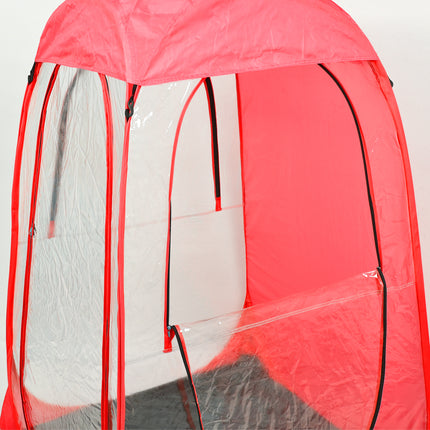 2x Mountview Pop Up Tent Camping Weather Red-1973193755691454468