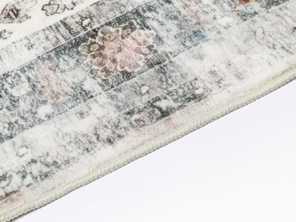 Marlow  Floor Rug Vintage Short Pile Washable Carpet Soft Plush Non Slip 200x290-1910112209736962052
