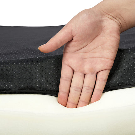 Dog Calming Bed Warm Soft Plush Comfy XL Khaki X-Large-1973193641803517956