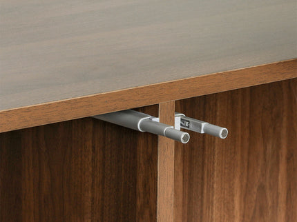 Levede Buffet Sideboard Storage Cabinet Walnut-1910113290999173124