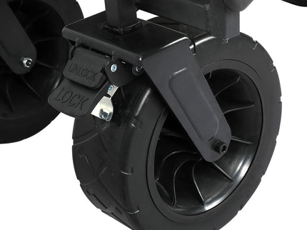 Lambu Garden Camping Trolley Outdoor Black-1864184733001453572