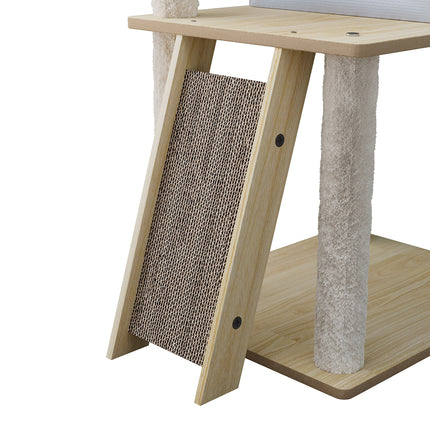 Pawz Cat Tree Tower Scratcher Wood Condo House 120cm-2006732707882733572