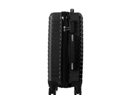 Slimbridge 20" Carry On Travel Luggage Black 20 inch-1864184359662260228
