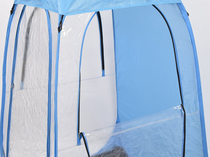 2x Mountview Pop Up Tent Camping Weather Blue-1864184679763152900