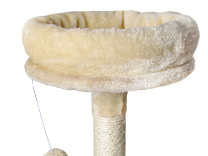 PaWz Cat Tree Toy Scratching Post Scratcher Beige-1910113147763691524