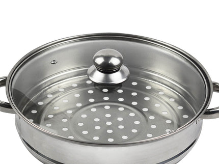 TOQUE Stainless Steel Steamer Meat Vegetable-1886651046445584388